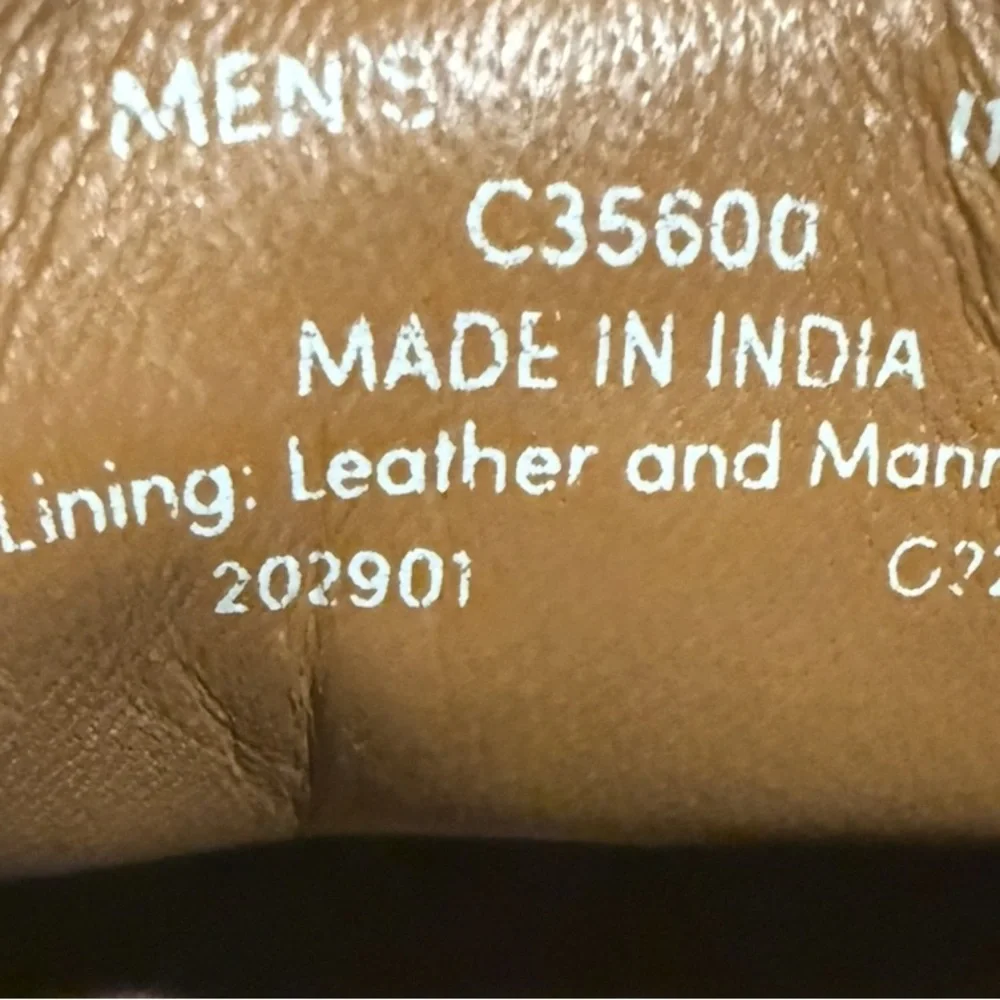 Cole Haan Men's Tan Leather Oxfords
